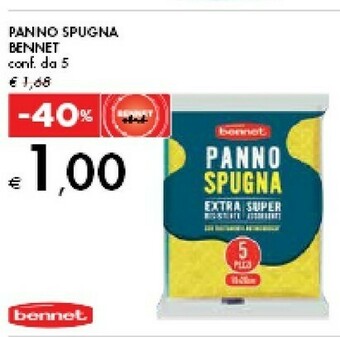 Bennet Bennet Panno Spugna offerta