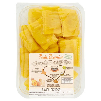 Ipercoop Ravioli di zucca gastronomia piccinini offerta