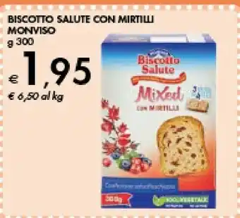 Bennet Monviso Biscotto Salute Con Mirtilli 300 G(ml) offerta