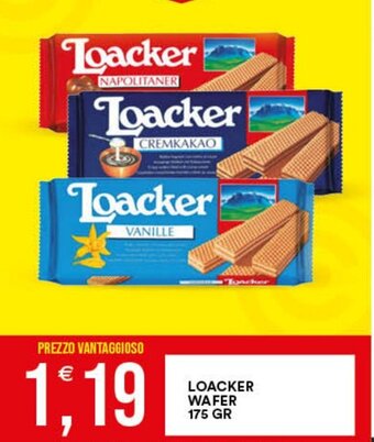 Premium Cash&Carry LOACKER WAFER 175 GR offerta