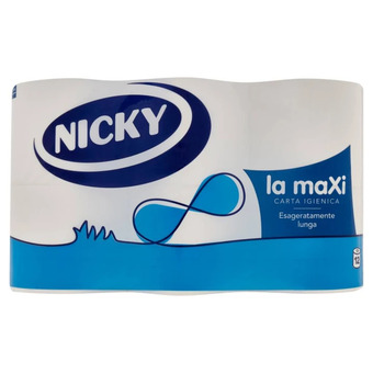 Ipercoop Carta igienica la maxi nicky offerta