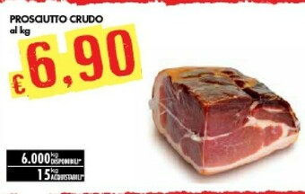 Bennet Prosciutto Crudo offerta
