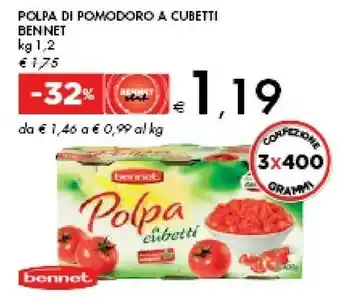 Bennnet Polpa Di Pomodoro A Cubetti