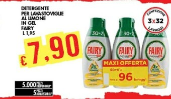 Bennet Fairy Detergente Per Lavastoviglie Al Limone In Gel offerta