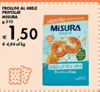 Bennet Misura Frollini Al Miele Privolat offerta