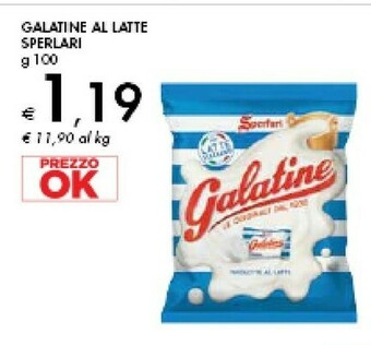 Bennet Sperlari Galatine Al Latte offerta