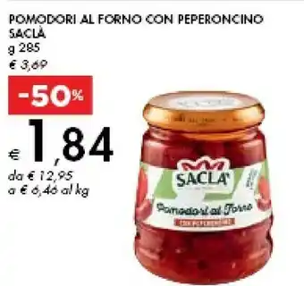 Bennet Saclà Pomodori Al Forno Con Peperoncino offerta