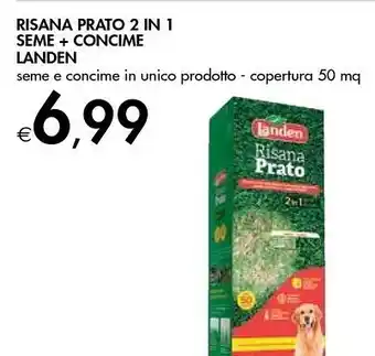 Bennet Landen Risana Prato 2 In 1 Seme + Concime offerta