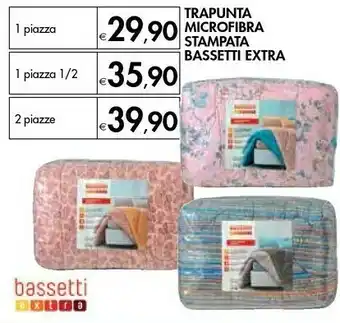 Bennet Bassetti Trapunta Microfibra Stampata offerta