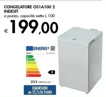 Bennet Indesit OS 1A 100 2 UK.1 Frigorifero E Congelatore Commerciali Libera Installazione offerta