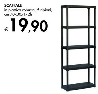 Bennet Toomax Scaffale In Resina 5 Ripiani offerta