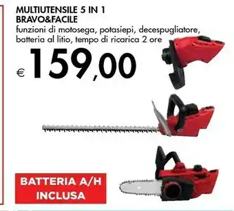 Bennet Bravo & Facile Multiutensile 5 In 1 offerta