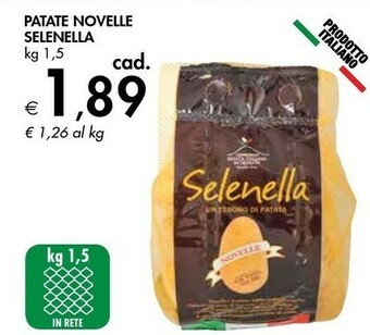 Bennet Selenella Patate Novelle 1500 G(ml) offerta