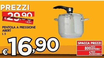 Bennet Abert Pentola A Pressione offerta