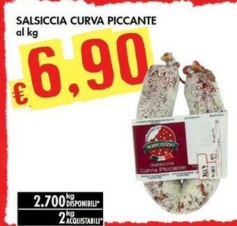 Bennet Salsiccia Curva Piccante offerta