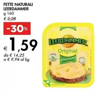 Bennet Leerdammer Original 8 Fette 160 G(ml) offerta