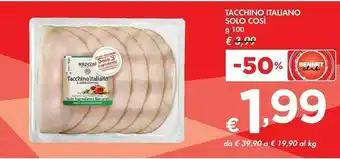 Bennet Solo Così Tacchino Italiano offerta