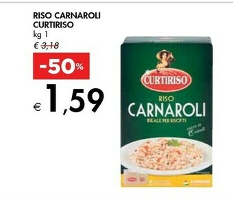 Bennet Curtiriso Riso Carnaroli 1000 G(ml) offerta