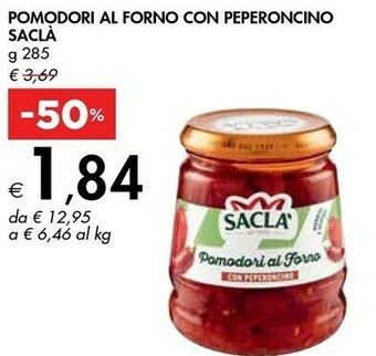 Bennet Saclà Pomodori Al Forno Con Peperoncino offerta