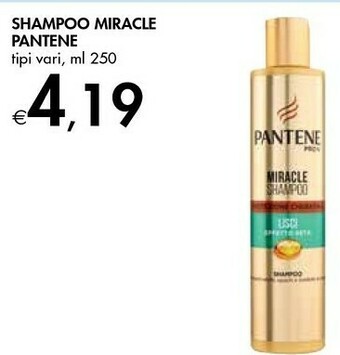 Bennet Pantene Miracle Shampoo offerta