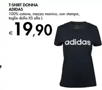 Bennet Adidas T-shirt Donna offerta