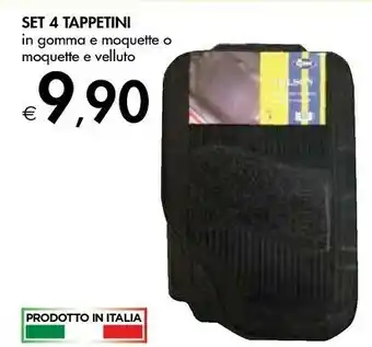 Bennet Set 4 Tappetini offerta