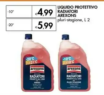 Bennet Arexons Protettivo Radiatori Rosso -20° 2 Lt offerta