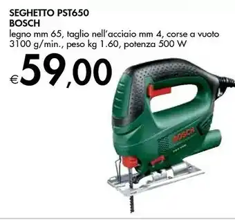 Bennet Bosch Seghetto PST650 offerta