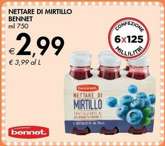 Bennet Nettare Di Mirtillo