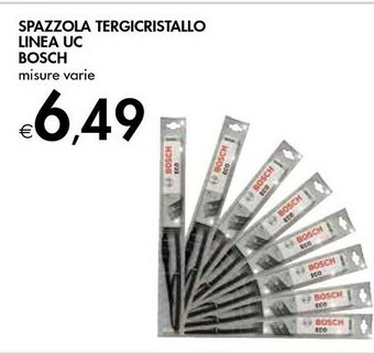 Bennet Bosch Spazzola Tergicristallo Linea UC offerta