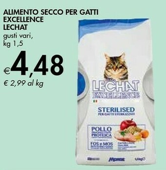 Bennet Lechat Alimento Secco Per Gatti Excellence offerta