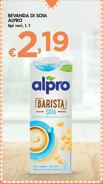 Bennet Alpro Bevanda Di Soia offerta