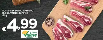 Bennet Bennet Costine Di Suino Italiano Filiera Valore offerta