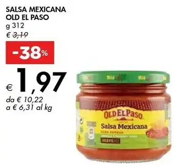 Bennet Old el paso Salsa Mexicana 312 G(ml) offerta