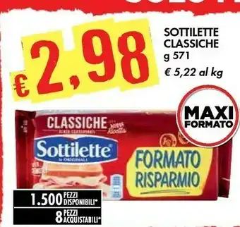 Bennet Mondelez Sottilette Le Originali Classiche offerta