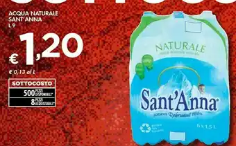 Bennet Sant'anna Acqua Minerale Naturale offerta