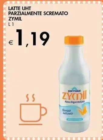 Bennet Parmalat Latte Uht Parzialmente Scremato Zymil offerta