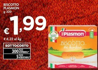 Bennet Plasmon Biscotto offerta