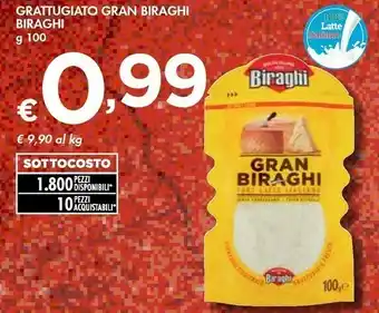 Bennet Biraghi Grattugiato Gran offerta