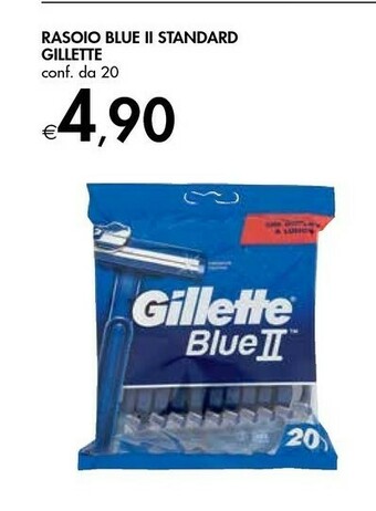 Bennet Gillette Rasoio Blue Ii Standard offerta