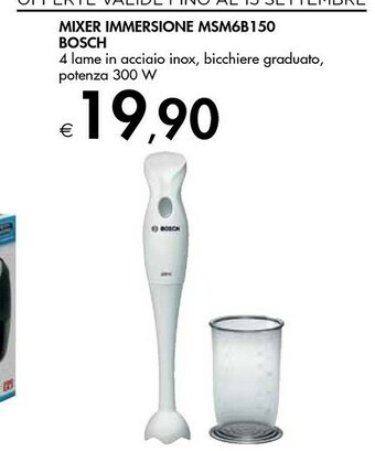 Bennet Bosch Mixer Immersione Msm6b150 offerta