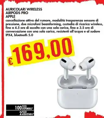 Bennet Apple AirPods (2nd Generation) AirPods Con Custodia Di Ricarica Wireless offerta