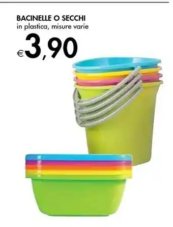 Bennet Bacinelle O Secchi In Plastica offerta