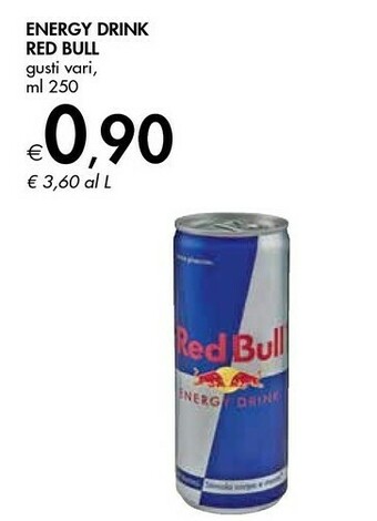 Bennet Red bull Energy Drink offerta