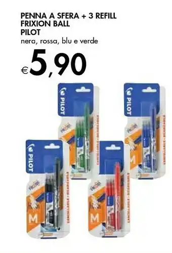Bennet Pilot Penna A Sfera + 3 Refill offerta