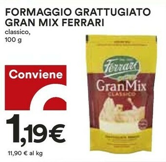 Coop Ferrari Formaggio offerta
