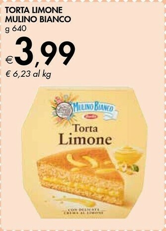 Bennet Mulino Bianco Torta Limone offerta