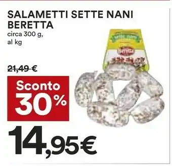 Coop Beretta Salame offerta