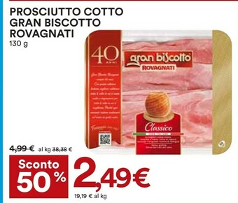 Coop Rovagnati Prosciutto cotto offerta