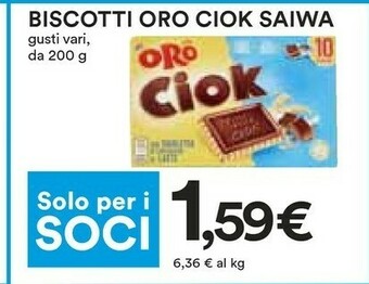 Coop Saiwa Snack offerta